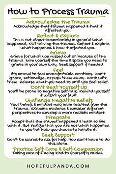 How To Heal Traumas, How To Heal From A Traumatic Childhood, How To Heal From Your Traumas, How To Heal From Childhood Traumas, Healing From Traumatic Childhood, Healing From Traumatic Relationships, Trama Healing, How To Process Emotions, How To Heal