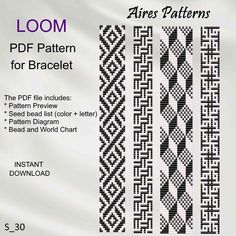 the loom pattern for bracelets