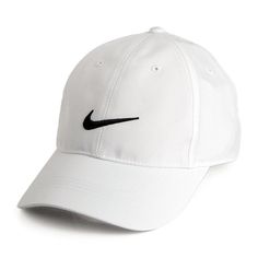 Bone Da Nike, Nike Ball, White Baseball Hat, Nike Golf Hat, Trendy Caps, Nike Cap, White Baseball Cap, Nike Hat