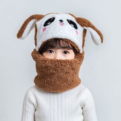 Keep little ones cozy with our Fleece Kids Hat. Crafted from ultra-soft fleece, it offers warmth and comfort for outdoor adventures. Perfect fit and vibrant colors make it a must-have for chilly days. Stay warm, look cool! Boys Scarf, Kids Animal Hats, Hoodie Scarf, Fluffy Rabbit, Cartoon Panda, Kids Scarf, Animal Hats, Pink Rabbit, Winter Kids