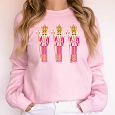 Nutcracker Sweatshirt - Love Bug Apparel® Nutcracker Christmas, Coco Chanel, Perfect Shirt, Christmas Sweatshirts, Nutcracker, Fashion Tees, Christmas Outfit