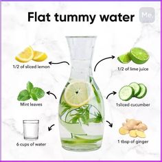 Adalynn Nutrition 🥑 on Instagram: “Lose Back and Belly Fat Fast 👆 😊 Follow 👉 @adalynnutrition for more weight loss tips 😊 . . Dm for credit and removal…” Flat Belly Water, Flat Tummy Water, Resep Smoothie, Healthy Water Drinks, Fruit Smoothie Recipes Healthy, Detox Waters, Infused Water Recipes, Healthy Drinks Smoothies, Fat Loss Tips