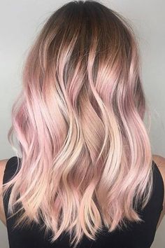 (paid link) Here are some of the best hair dyes for unbleached or virgin hair! For beige hair you will get the best results taking into consideration darker colors gone purple Haze ... Pink And Blonde Hair, Rose Hair Color, Blond Rose, Balayage Straight, Pink Blonde Hair, Gold Hair Colors, Hair Color Rose Gold, Pastel Pink Hair, Fest Outfits