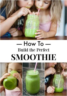 how to build the perfect smoothie for your child's juice or smoothie