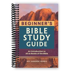 Front cover of The Beginner's Bible Study Guide Church Of Christ Bible Study, Woman Pastor, Spiral Bible, Learning The Bible, Studying Scripture, Written By A Woman, Women Pastors, Bible Reflection, Bible Studying