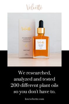 Velvette face oils are carefully crafted by our cosmetic chemist founder with over two decades of experience in the skincare industry. We researched, analyzed and tested over 200 different plant oils to bring you the best natural ingredients for your skin. Our face oil is perfect for nourishing and restoring your skin’s natural glow, and it comes in three unique blends with all natural ingredients. Click to learn more and learn how Velvette face oils can help you get beautiful and glowing skin. Cosmetic Chemist, Hair Oils, Extra Dry Skin, Diy Remedies