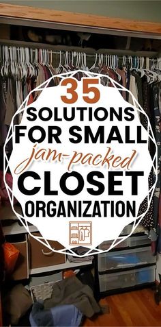 closet organization tips for small and large closets