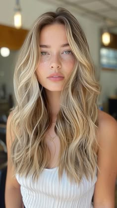 Soft Blonde Hair, Dimensional Hair, Warm Blonde Hair, Balayage Hair Color Ideas, Summer Blonde Hair, Balayage Hair Color, Balayage Blond