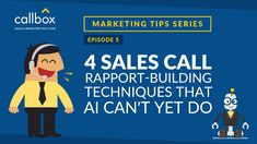 4 Sales Call Rapport-Building Techniques That AI Can't Yet Do [VIDEO] Rapport Building, Building Rapport, Sales Questions, Building Techniques, Reputation Management, Build Trust, Video Call