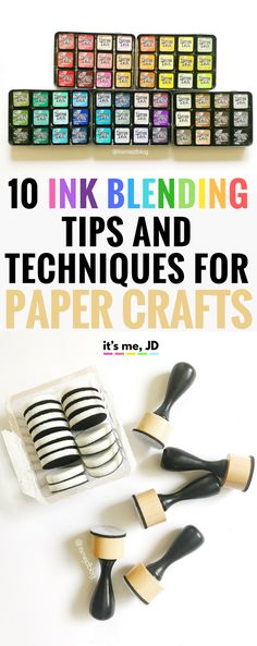 10 ink blending tips and techniques for paper crafts