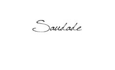 the word saulade written in cursive writing on a white background with black ink