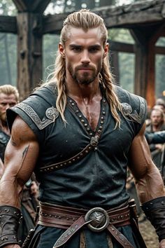 #epic Hot Viking Men, Viking Outfit Men, Viking Men Warriors, Male Viking, Viking Male, Mens Viking Costume, Suzanne Wright, Beast Men, Viking Warrior Men