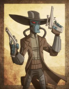 Cad Bane by *OtisFrampton Cad Bane, Star Wars Bounty Hunter, Dark Side Star Wars, Star Wars Jokes, Star Wars Concept Art, Epic Story, Cartoon Sketches, Star Wars Wallpaper, Star Wars Artwork