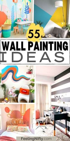 the top five wall painting ideas to try out in your home decorating project,