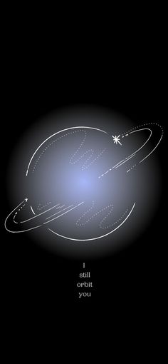 an image of the solar system with stars and planets in it, as well as text