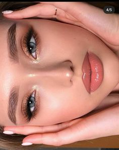 Wedding Makeup For Blue Eyes, Xmas Makeup, Daytime Makeup, Wedding Guest Makeup, Going Out Makeup, Prom Makeup Looks, Swag Makeup, Makeup Challenges, Nude Makeup