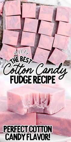 the best cotton candy fudge recipe