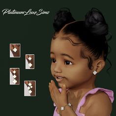 Luxe Clover Earrings - Todd... - Create a Sim - The Sims 4 - CurseForge Ts4 Bonnet Cc, Free Sims 4 Infant Cc, Sims 4 Tolder Cc Hair, Sims 4 Cc Bonnets Patreon, Van Cleef Sims 4, Sims 4 Grillz Cc