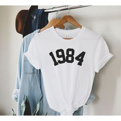 Looking for a unique 1984 birthday gift? Look no further than this 1984 shirt! This shirt is perfect for anyone celebrating their 60th birthday in style. Whether you're throwing a birthday party or just want to show your love for someone special, this shirt is the perfect way to do it. So don't wait any longer, order your own 1984 shirt today! * Q U I C K * F A C T S * ✺ 50% cotton, 50% polyester ✺ Medium-heavy fabric ✺ Wash and dry normally (on cool for best results) ✺ Product color may slightl 1984 Shirt, Number Shirt, Leopard Shirt, Dance Mom, Twin Mom, Mama T Shirt, Grandma Shirts, Mama Shirts, Mothers Day Shirts