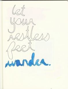 a piece of paper with writing on it that says, let your abilitiess feel wonder