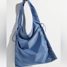 Nwt Free People Movement Trotter Tote Brand New With Tags Free People Movement Trotter Tote Color: Overcast Sky Gorgeous Little Bag, Can Be Used For Everyday, Date Night, Gym, Running To The Store! Super Versatile And Unique Love The Beautiful Blue! Summer Nylon Shoulder Bag In Blue, Summer Blue Nylon Shoulder Bag, Free People Bags, Trotter, Eco Bag, Free People Movement, Fp Movement, Interior Wall, 가을 패션