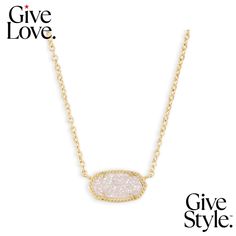 in stock Kendra Scott Necklace Elisa, Short Pendant Necklace, Kendra Scott Elisa, Rose Gold Pendant Necklace, Kendra Scott Necklace, Rose Gold Pendant, Beaded Purses, Everyday Accessories, Kendra Scott Jewelry