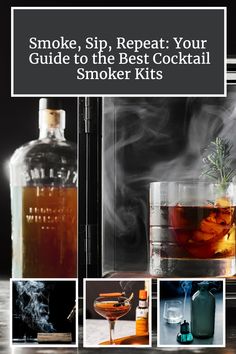 Ladies and Gentlemen, are you ready to take your cocktail game to a new level? Introducing 'Smoke, Sip, Repeat: The Best Cocktail Smoker Kits - WWP'. An extraordinary guide designed for passionate mixologists that will introduce you to the fascinating world of cocktail smoker kits. Discover how to craft heavenly smoked cocktails that will delight everyone's senses. Intrigued yet? Read on to learn more. Smoked Cocktails Drinks, Smoky Cocktails Drink Recipes, Smokey Cocktails, Smoked Tequila Cocktail, Smokey Old Fashioned Cocktail, Cocktail Smoker Kit, Cocktail Smoker, Bourbon Smash