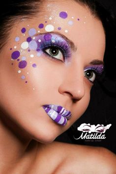 Extreme Make-up, Catwalk Makeup, Doing Makeup, Media Makeup, High Fashion Makeup, Face Paint Makeup