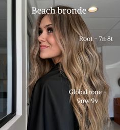 Bronde of your dreams 🥥 - using @redkenpro of course Brunette With Heavy Blonde Highlights, Bronde Redken Shades Eq Formula, Bronde Haircolor Formulas, Bronde Haircolor Brunettes Summer, Teddy Bronde Haircolor, Lived In Bronde Haircolor, Bronde Formula Shades Eq, Teddy Bear Bronde Formula, Teddy Bronde