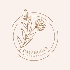 the logo for calendula fragrance