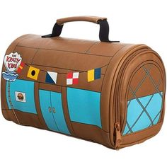 Spongebob Squarepants Cartoon Krusty Krab Lunchbox Size: One Size.  Color: Brown. Spongebob Squarepants Cartoons, The Krusty Krab, Krusty Krab, Nickelodeon Spongebob, Square Pants, Lunch Box Bag, Fan Accessories, Lunch Tote, Store Organization