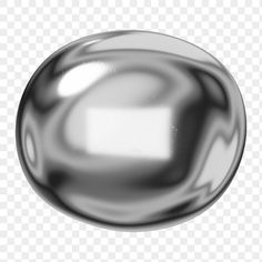 an image of a shiny metal object on a transparent background png clipart free