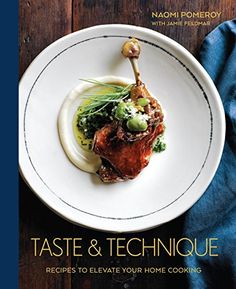 the cover of taste and technique cookbook