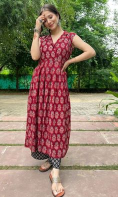 Ajrak Kurta Designs, Ajarak Print Dress Design, Kalamkari Churidar Designs, Ajrak Kurti Designs, Kalamkari Suit Designs, Ajrak Dress Designs, Kalamkari Kurta Designs, Cotton Kurtis Design, Kalamkari Kurti