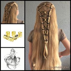 Haare-Mode-Schönheit/ Half Up Ponytail, Up Ponytail, Pinterest Hair, Great Hairstyles, Girls Hairstyles Braids, Creative Hairstyles, Love Hair, Hair Dos, Half Up