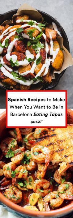 the spanish recipe to make when you want to be in barcelona eating tapas