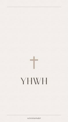 a cross and the word iwhy written in black on a white background