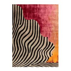 Zebra Stripe Hand Tufted Wool Rug White Zebra, Bold Style, Zebras, Bold Fashion, Stripes Pattern, Focal Point, Living Rooms, Statement Pieces, Contemporary Design