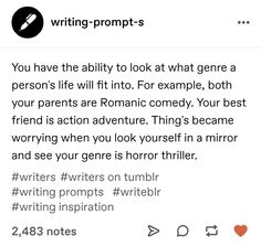 an instagram with the caption'writing - pomp - s'on it