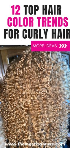 Looking to switch up your curls? This year's hottest Hair Color Trends are all about warmth and dimension! From rich browns with caramel highlights to copper reds and balayage for Curly Hair, these looks will transform your style. Find the perfect shade based on your skin tone and hair type. Ready to take the plunge? #CurlyHairColor #HairColorIdeas #CurlyHairHighlights #NaturalHairColor Balayage For Curly Hair, Curly Balayage Hair, Brown With Caramel Highlights, Extreme Hair Colors, Curly Hair Color, Natural Dark Hair, Black Hair Ombre, Grey Curly Hair