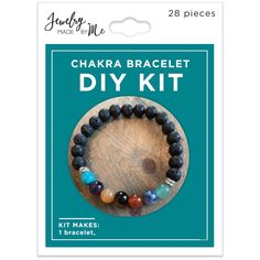 Buy Chakra Bracelet Kit at Michaels. com. Use this kit to make your own stretch bracelet. Use this kit to make your own stretch bracelet. The kit has everything you need! Perfect for gift giving and sharing with friends! Use one or all to create to create a unique piece, designed by you! Imported. Details: Assorted colors Contains chakra beads, string, spacers and instructions Step by step directions included in packaging and on jewelrymadebyme. comContents: Stretch cord 7 smooth, round, natural Chakra Bracelet Diy, Stretch Bracelets Diy, Bracelet Kit, Chakra Beads, Lava Beads, Bracelet Kits, Jewelry Kits, Bracelet Diy, Chakra Bracelet