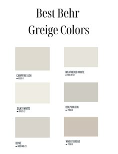 2023 Best greige Paint Colors Farmhouse Interior Paint Colors Behr, Behr Ashen Tan Paint Color, Gray Beige Paint Colors Behr, Greige Paint Colors For Basement, Light Neutral Paint Colors Behr, Light Benjamin Moore Paint Colors, Best Greige Paint Color 2023, Greyish Tan Paint Colors, Neutral Gray Paint Colors Behr