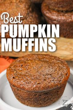 close up of Pumpkin Pie Muffins with a title Healthy Pumpkin Pie Filling, Easy Pumpkin Muffin, Basic Muffins, Pumpkin Pie Muffins, Easy Pumpkin Muffins, Pumpkin Oatmeal Muffins, Healthy Pumpkin Pie, Pumpkin Scones Recipe