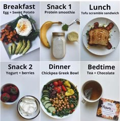 Resep Diet, Easy Healthy Meal Prep, Makanan Diet, Healthy Meal Plans, Breakfast Foods, Healthy Meal Prep, Healthy Snacks Recipes, Clean Recipes, Easy Healthy Recipes