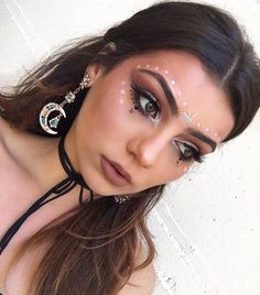 Music Festival Makeup, Hippie Makeup, Coachella Makeup, Boho Makeup, Festival Makeup Rave, Festival Makeup Glitter, Fest Outfits, Rave Makeup, Beauty Make-up