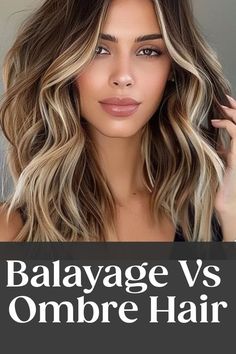 Discover the subtle differences between balayage and ombre hair techniques with this comprehensive guide. From soft transitions of color in balayage to the more defined gradient effect of ombre, each style offers its own unique touch to elevate your look. Whether you're debating between balayage vs ombre or simply want to learn more about ombré vs balayage, this comparison will help you decide which technique suits your personal style best. Off The Root Highlights, Dark Blonde Ombre Balayage, Ombre With Black Hair, Fall Balayage Bronde, Dark To Caramel Balayage, Balayage Vs Ombre Vs Highlights, Baylage Vs Ombre, Light To Dark Ombre Hair Reverse Brown, Brunette To Blonde Ombre Balayage