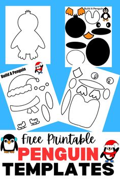 penguin templates for kids to make with the penguins and penguins coloring pages, which are also