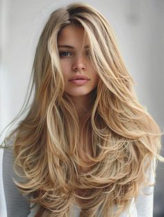 Stunning Layered Haircuts for Long Hair: Styles & Maintenance Tips Long Hair Care Routine, Long Blonde Hair Cuts, Layered Haircuts For Long Hair, 100 Hairstyles, Long Hair Care, Long Face Shapes, Haircuts For Long Hair With Layers, Long Haircuts, Long Hair With Bangs