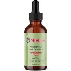 Mielle Rosemary Mint, Hair Strengthening Oil, Essential Oil Hair Growth, Mielle Organics, Rosemary Oil For Hair, Mint Hair, Mint Oil, Natural Hair Oils, Hair Masque