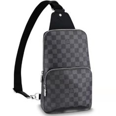 Excellent Used Condition Louis Vuitton Avenue Sling In Damier Graphite Canvas -Zero Odors -Zero Cracks -Discontinued Model -Does Not Come With Lv Dust Bag Or Box I Can Provide More Pictures Upon Request And Poshmark Will Authenticate! :) Please Let Me Know If You Have Any Questions! Louis Vuitton Sling Bag Men, Designer Gray Bag With Removable Pouch, Designer Gray Travel Bag, Designer Gray Shoulder Bag For Travel, Designer Gray Shoulder Bag, Luxury Gray Bags With Adjustable Strap, Luxury Gray Bag With Adjustable Strap, Designer Bags With Gunmetal Hardware, Luxury Gray Bag With Removable Pouch